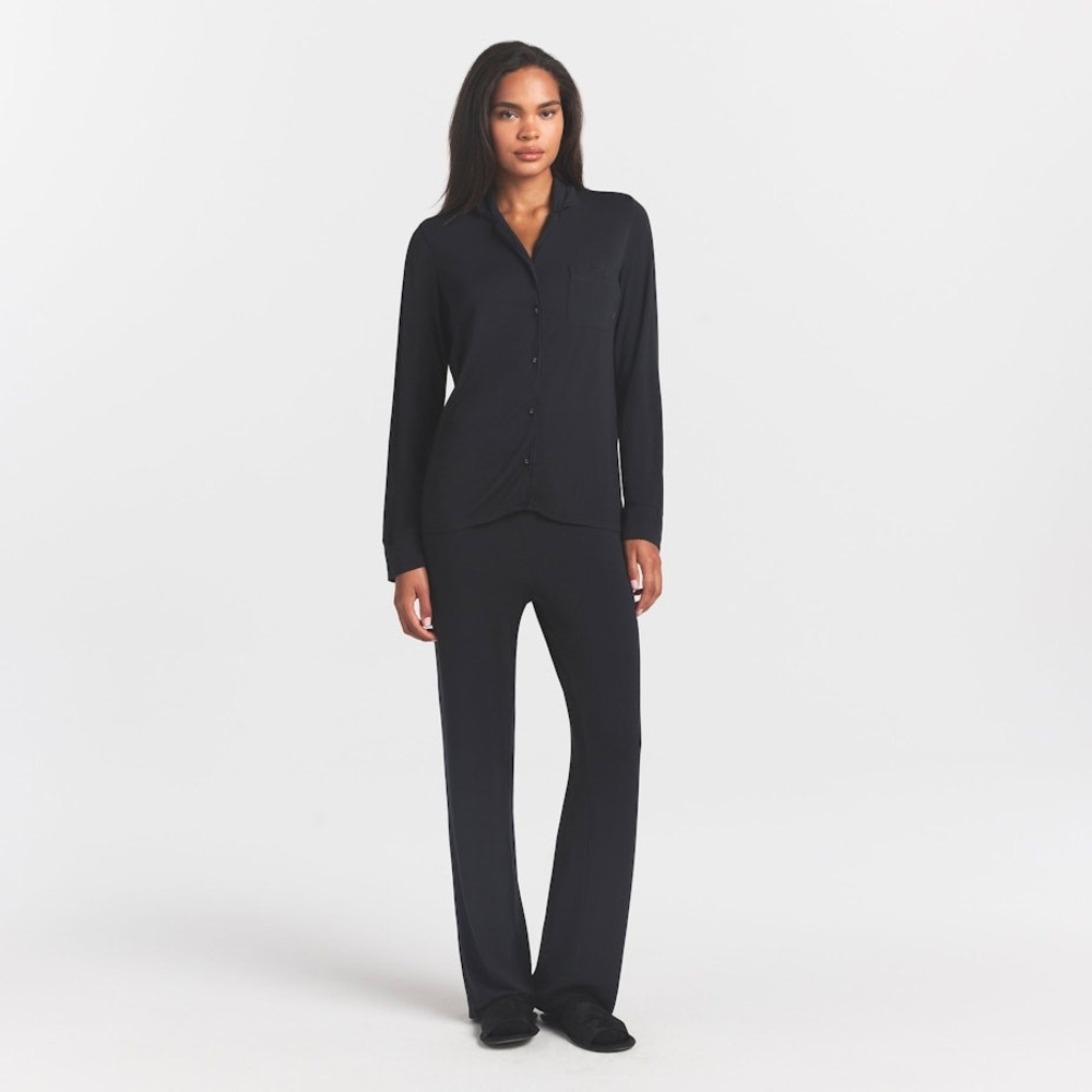 NWT SKIMS Sleep *top only button up• onyx• various sizes